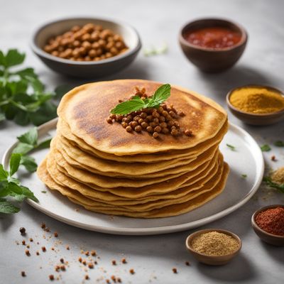 Algerian Chickpea Pancake