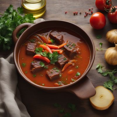 Algerian-inspired Spiced Meat Soup