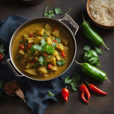 Aloo Boda Tarkari - Nepalese Spiced Potato and Cabbage Curry