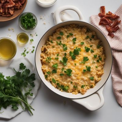 Alpine Migas with Herbed Cheese