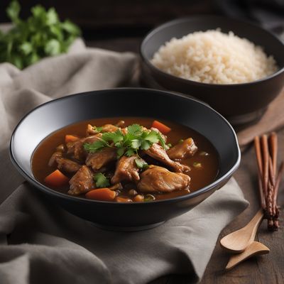 American Chinese Guinness Bottle Chicken Stew