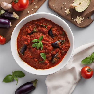 Ammoghiu - Sicilian Eggplant and Tomato Sauce