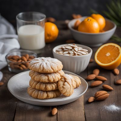Amygdalotá - Greek Almond Cookies