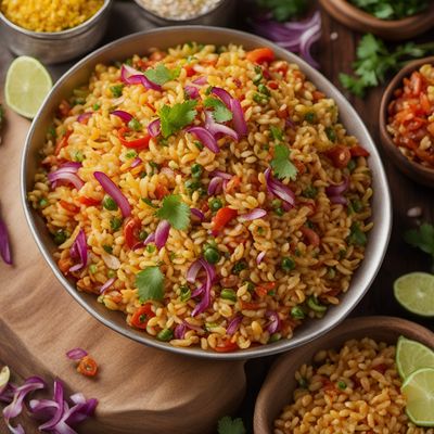 Andalusian-style Bhelpuri