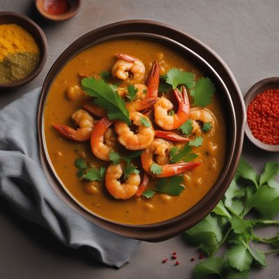 Andhra-style Shrimp Curry