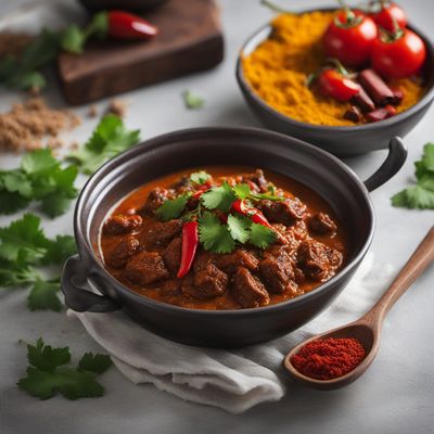 Andhra-style Spicy Beef Curry