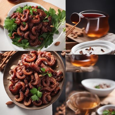 Anhui-style Almond Octopus