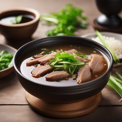 Anhui-style Pork Soup with Crispy Skin