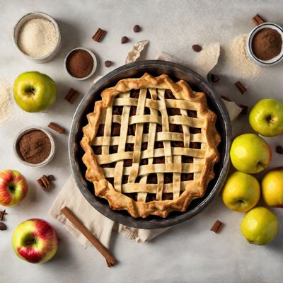 Japanese-Inspired Apple Pie