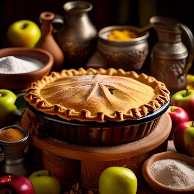 Moroccan Spiced Apple Pie