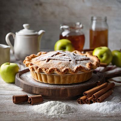 Russian-Style Apple Pie