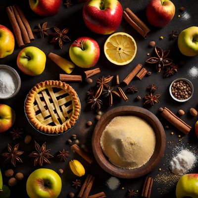 Sichuan Spiced Apple Pie