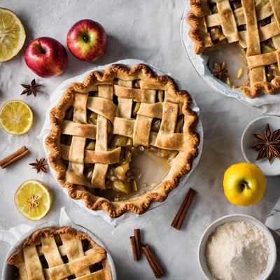 Vietnamese-style Apple Pie