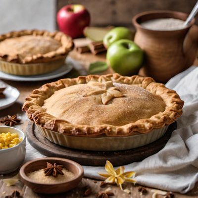 Vietnamese-style Apple Pie