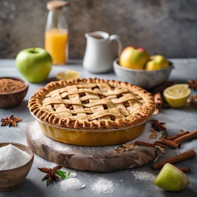 Vietnamese-style Apple Pie