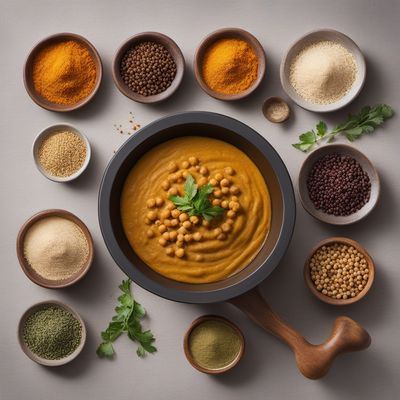 Arab-inspired Mashed Chickpeas with Spices