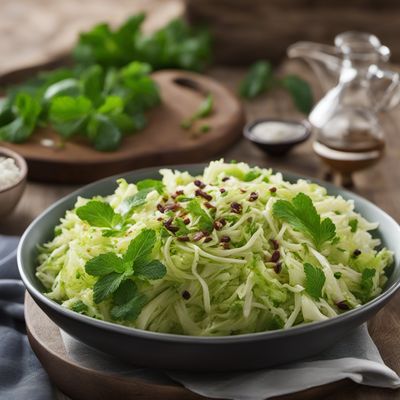 Arab-style Cabbage Salad