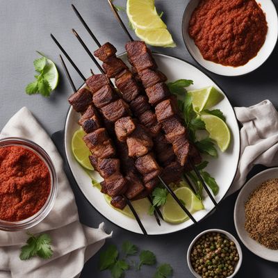 Arabian Grilled Meat Skewers