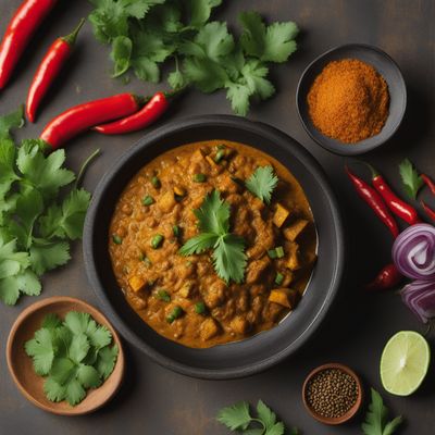 Aratikaya Kura - Spicy Plantain Curry