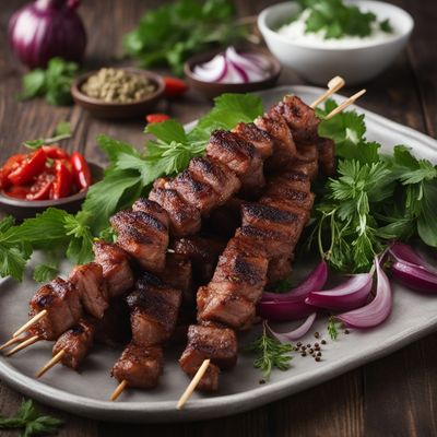 Armenian Grilled Meat Skewers