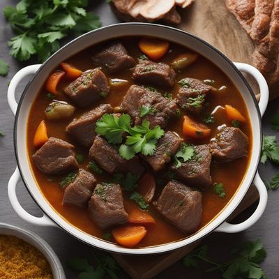 Armenian Lamb Stew with Apricots and Spices