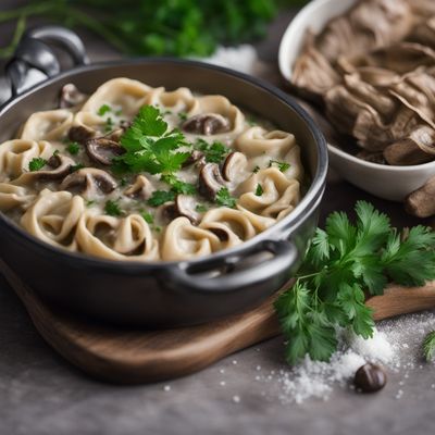 Armenian Mushroom Manti