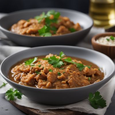 Armenian-style Bacalao with Walnut Sauce