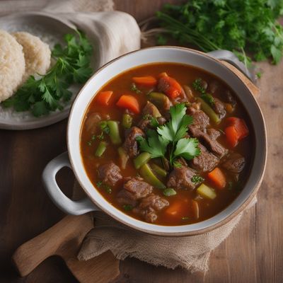 Aromatic Lamb and Vegetable Soup