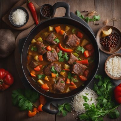Aromatic Lamb and Vegetable Stew