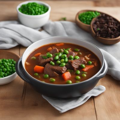 Asian-inspired Beef Stew with Peas