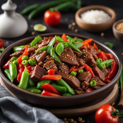 Asian-inspired Tomato Beef Stir-Fry