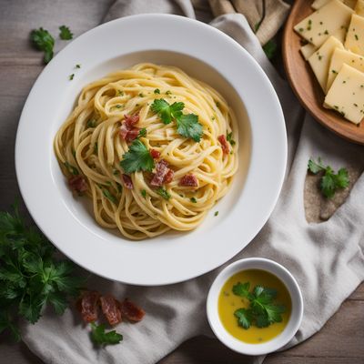 Asturian-style Pasta Carbonara