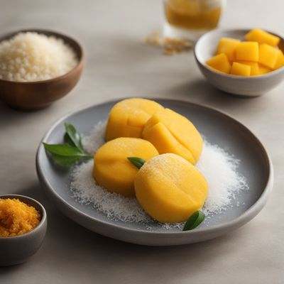 Australian-inspired Mango Coconut Daifuku