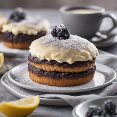 Austrian Mohnzelten with Sweet Poppy Seed Filling