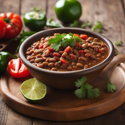 Authentic Mexican Frijoles Puercos