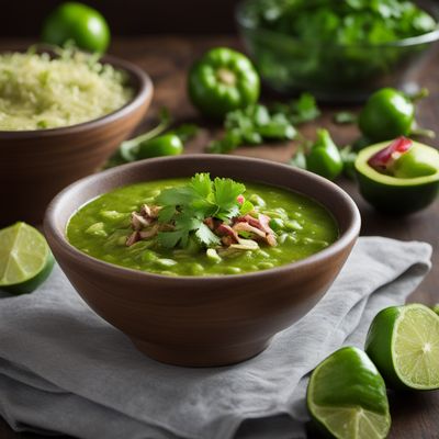 Authentic Mexican Green Pozole