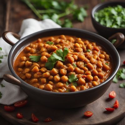 Authentic Spiced Chickpea Curry