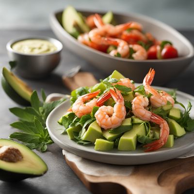 Avocado and Shrimp Salad