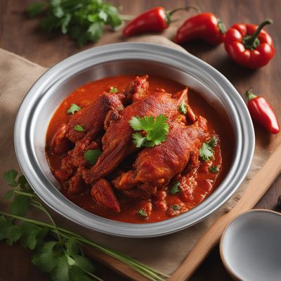 Ayam Masak Merah with Spicy Tomato Sauce