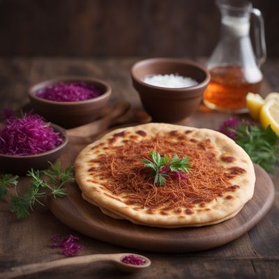 Azerbaijani-style Crispy Flatbread