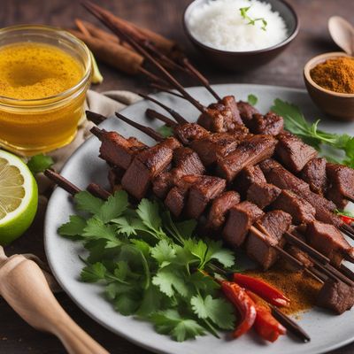 Bahraini Spiced Beef Skewers