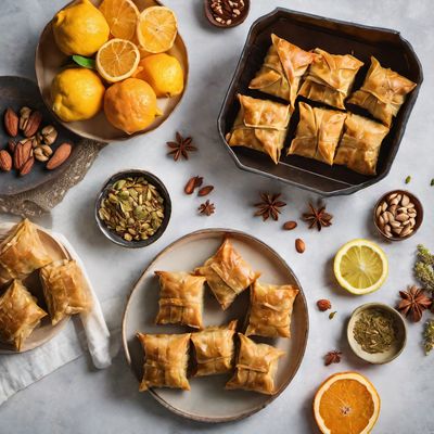 Indo-style Baklava