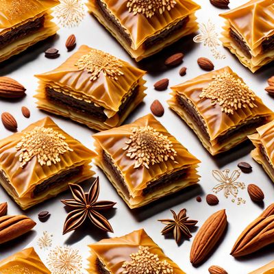 Japanese-Inspired Matcha Baklava