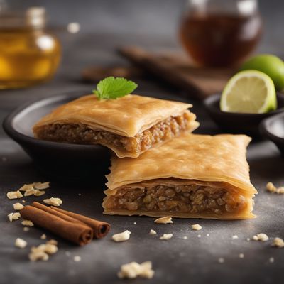 Baklava with Cheese Filling