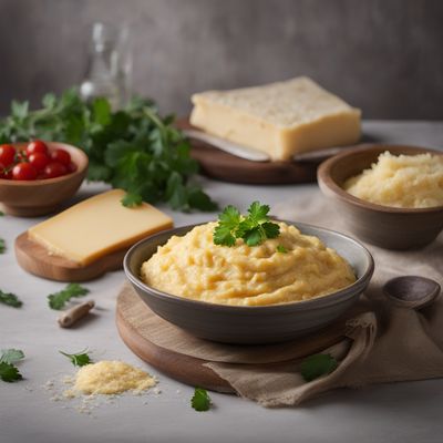 Balkan Cornmeal Mash with Cheese