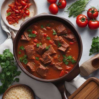 Balkan-style Spicy Beef Tripe Stew