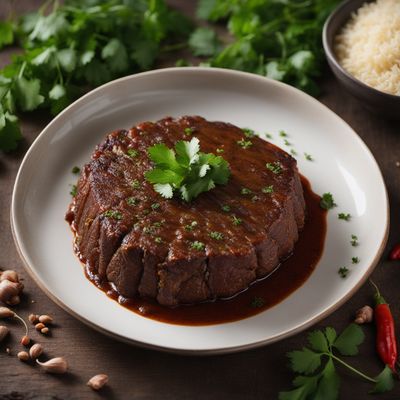 Balochi-style Lummelbraten