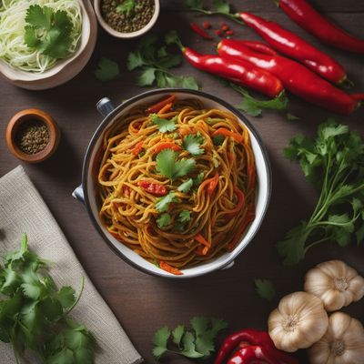 Balochi-style Spicy Noodles