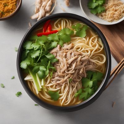 Bamboo Shoot Duck Noodle Soup