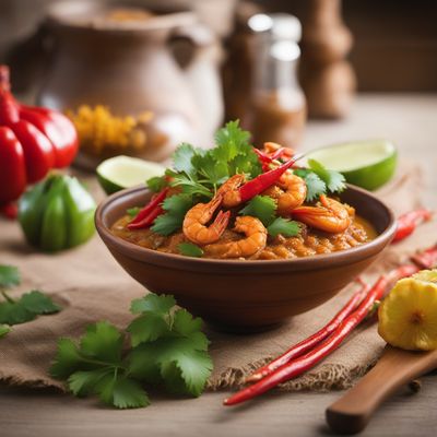 Bandel Karang - Indonesian Spicy Shrimp Curry